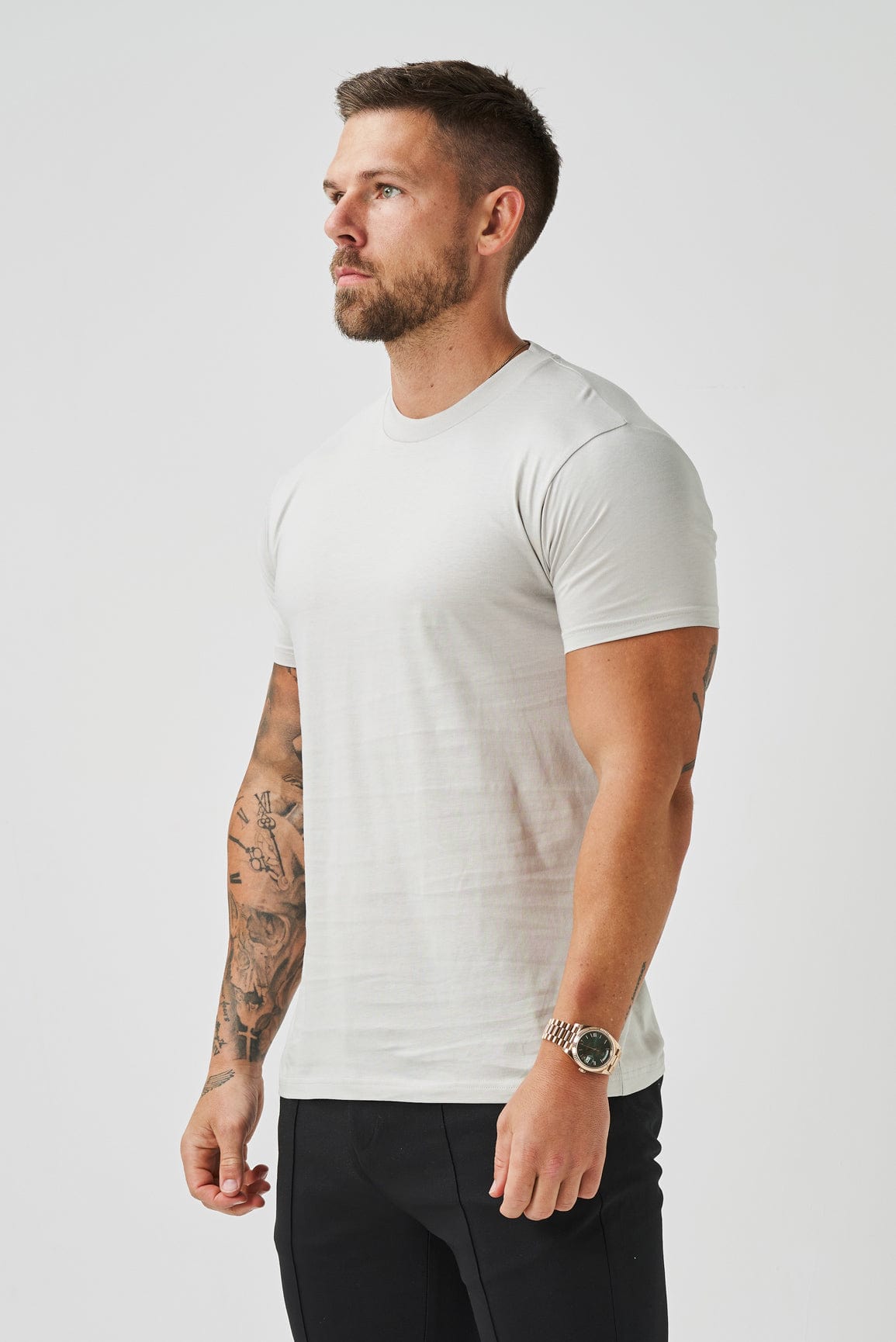 T-SHIRT - PEARL GREY