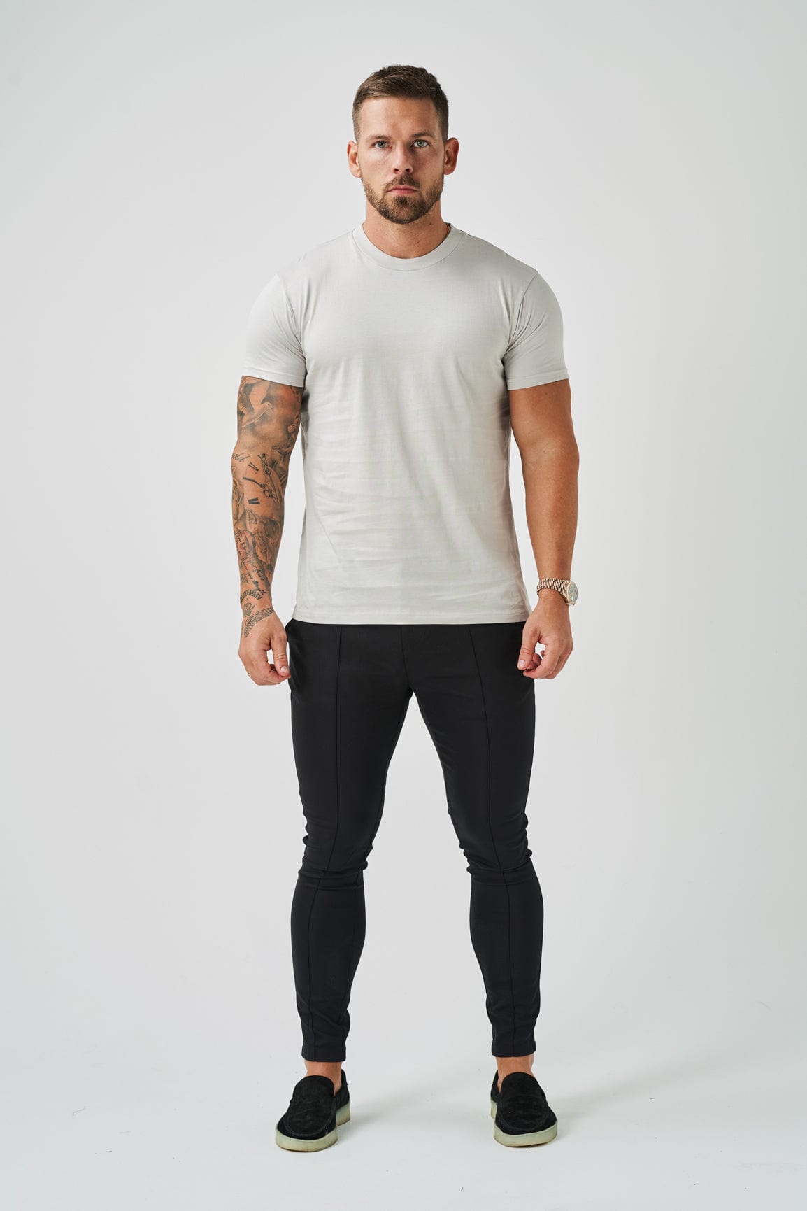 T-SHIRT - PEARL GREY