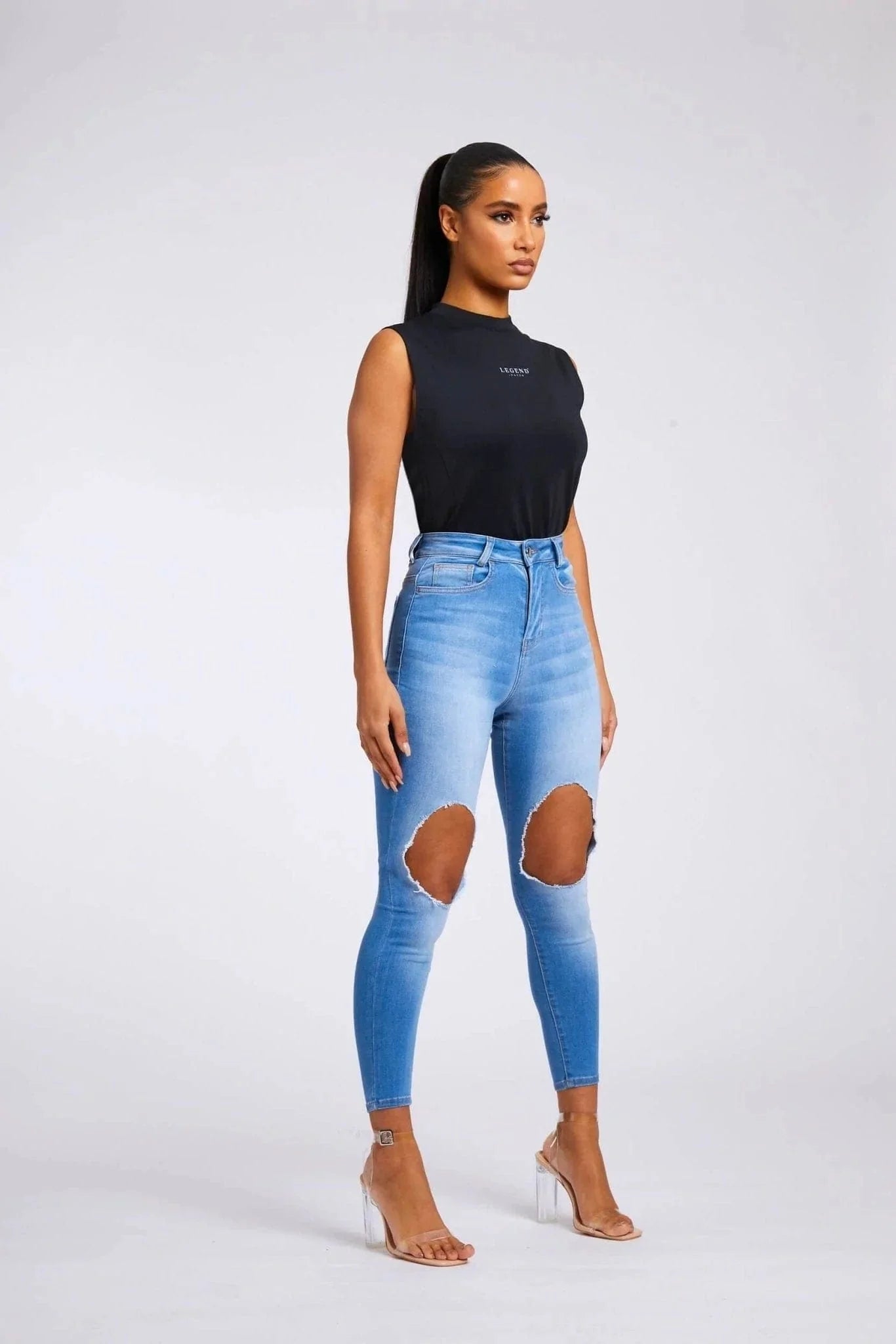 KNEE RIP - INDIGO BLUE