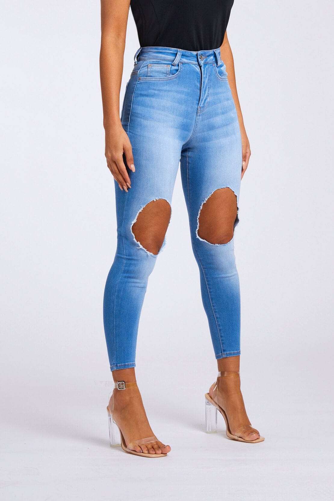 KNEE RIP - INDIGO BLUE