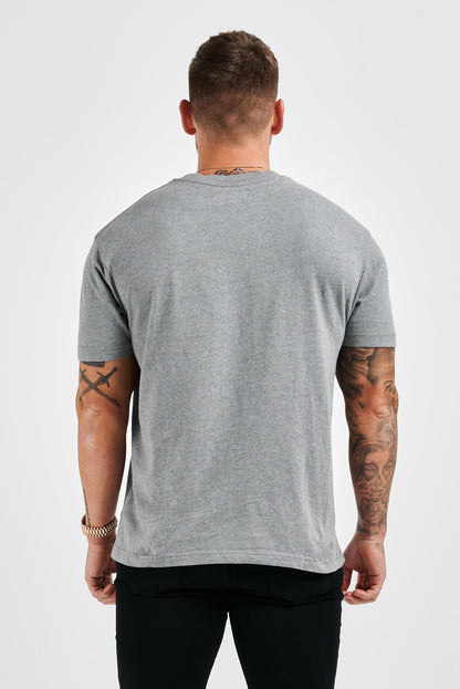 T-SHIRT - DARK GREY MARL