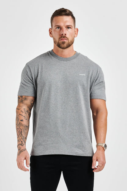 T-SHIRT - DARK GREY MARL