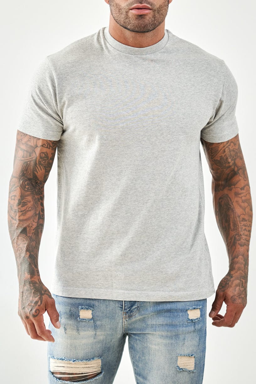 T-SHIRT - GREY MARL