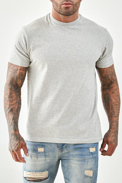 T-SHIRT - GREY MARL