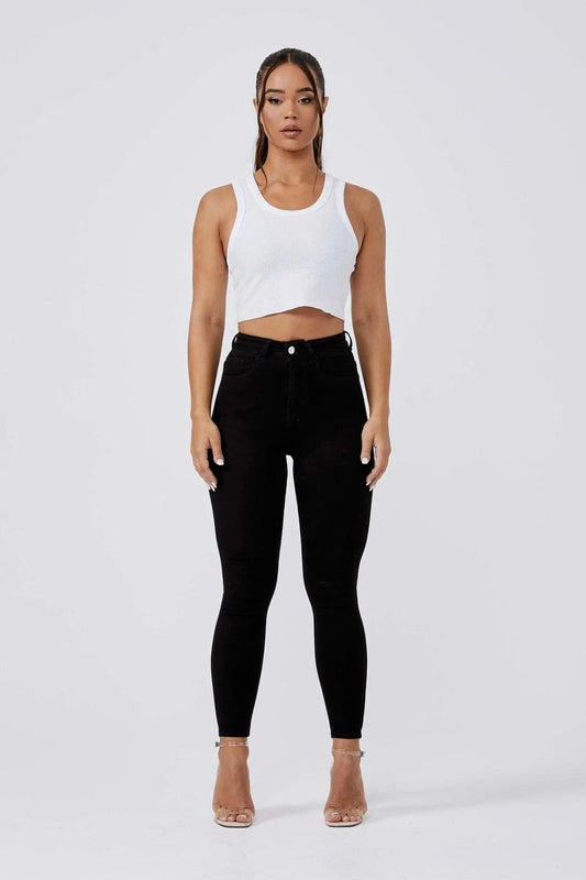 JEANS SKINNY- BLACK