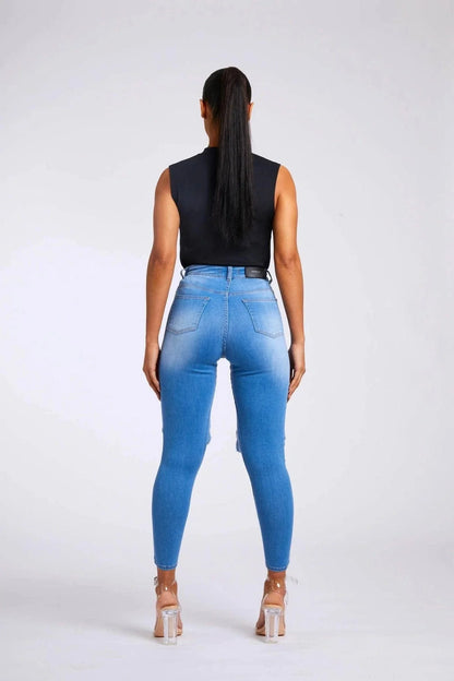 KNEE RIP - INDIGO BLUE